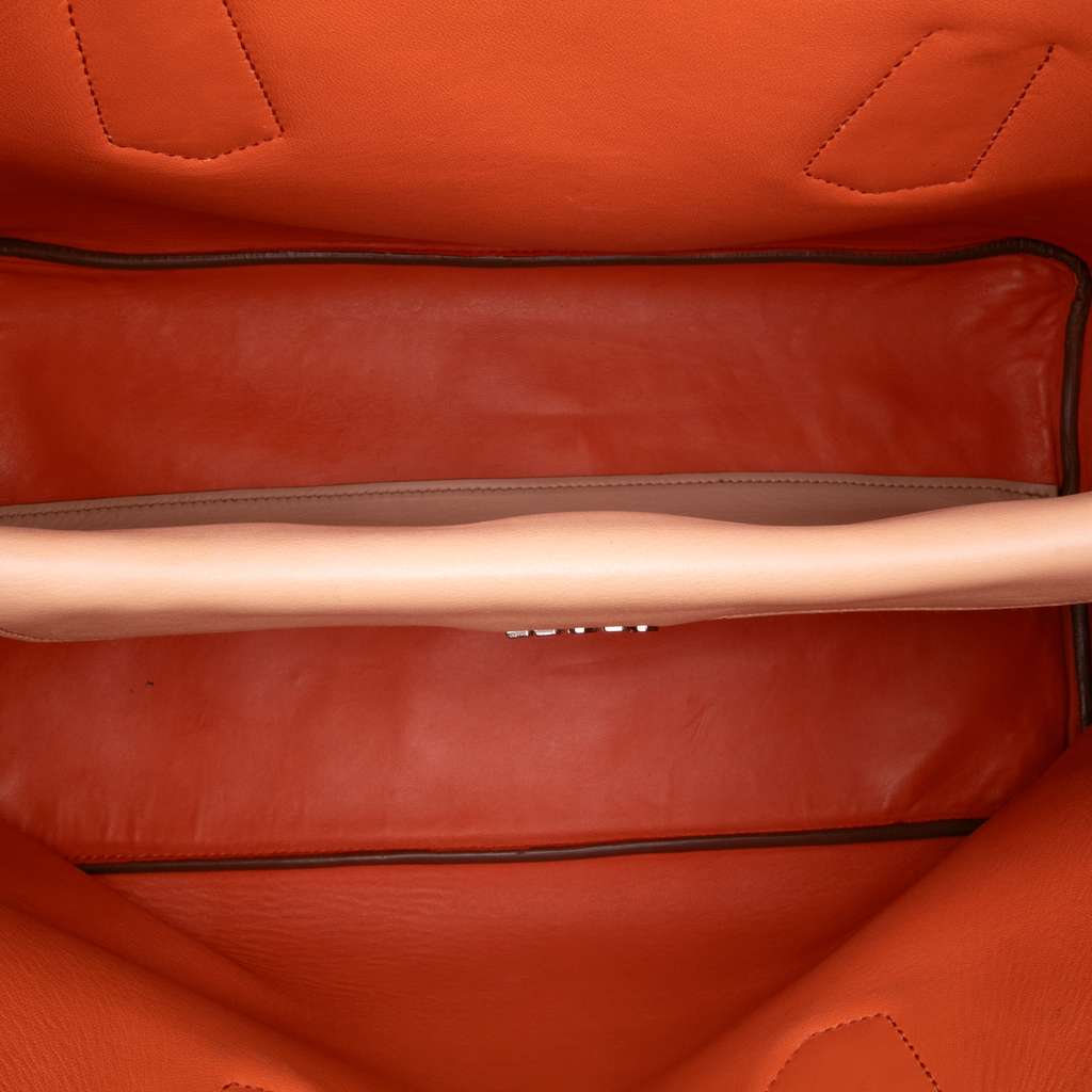 Prada Large City Calf Double Satchel - 4