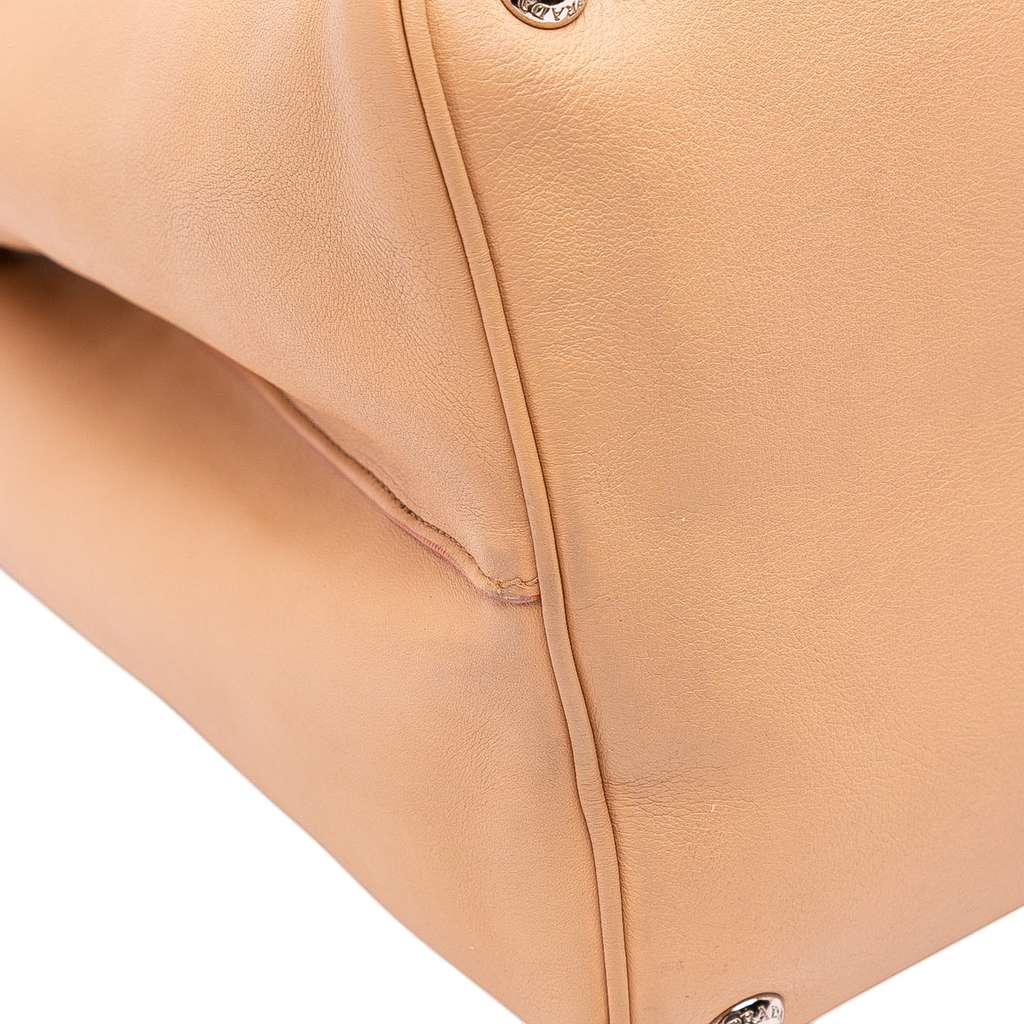 Prada Large City Calf Double Satchel - Image 10