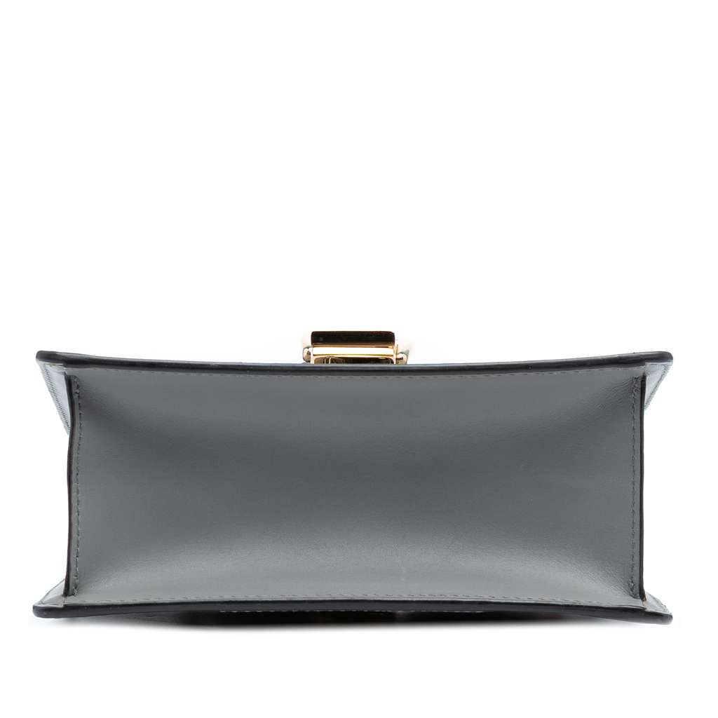 Gucci Mini Leather Web Sylvie Chain Crossbody - Image 6