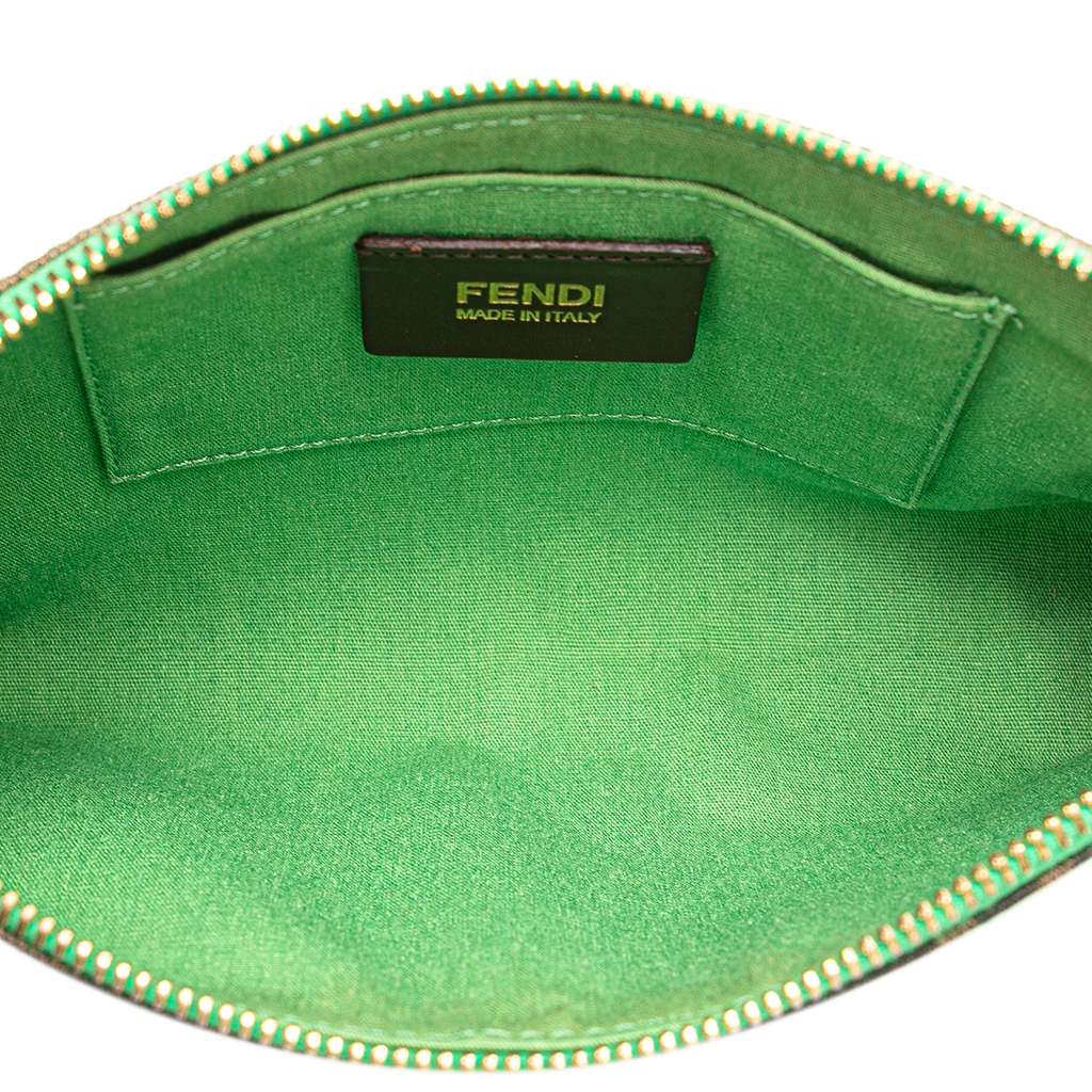 Fendi Zucca Spalmati Dots Chain Pochette - 4