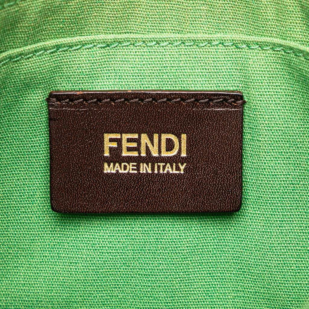 Fendi Zucca Spalmati Dots Chain Pochette - Side view