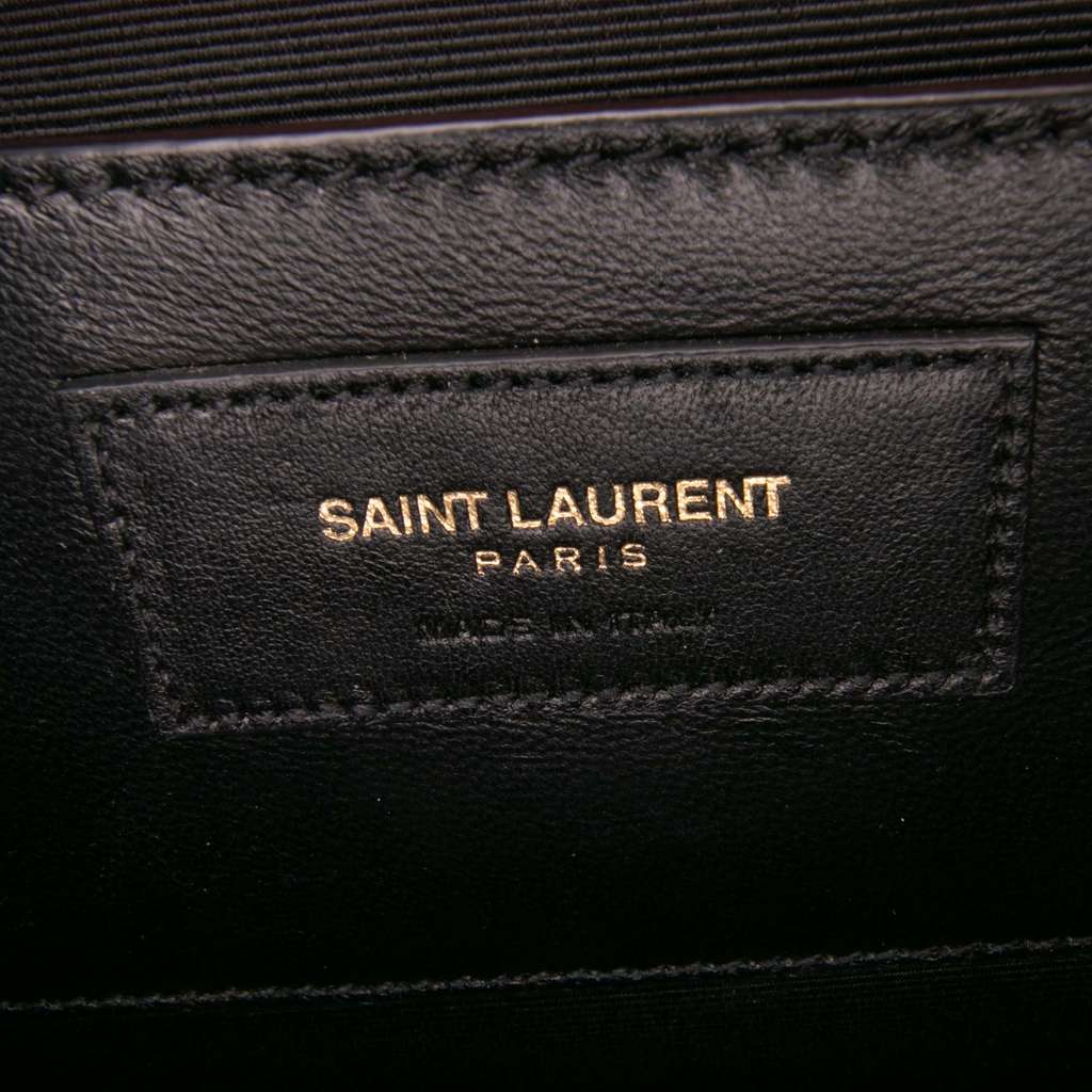 Saint Laurent Medium Grain De Poudre Monogram Kate Crossbody - Detail 1