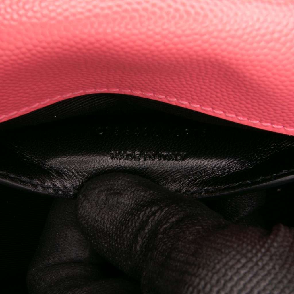 Saint Laurent Medium Grain De Poudre Monogram Kate Crossbody - Detail 2