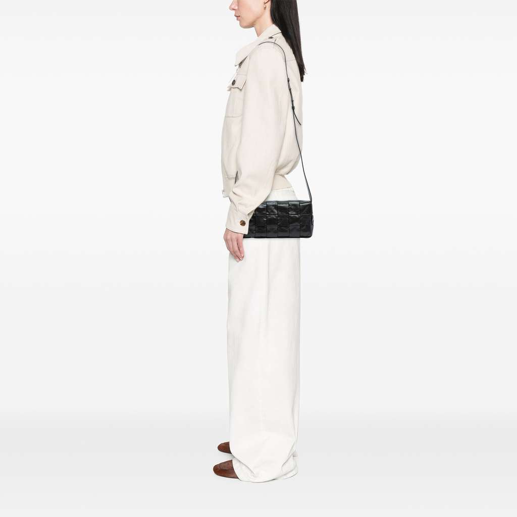 Bottega Veneta Stretch Paper Calfskin Intrecciato Cassette Crossbody - Detail 2