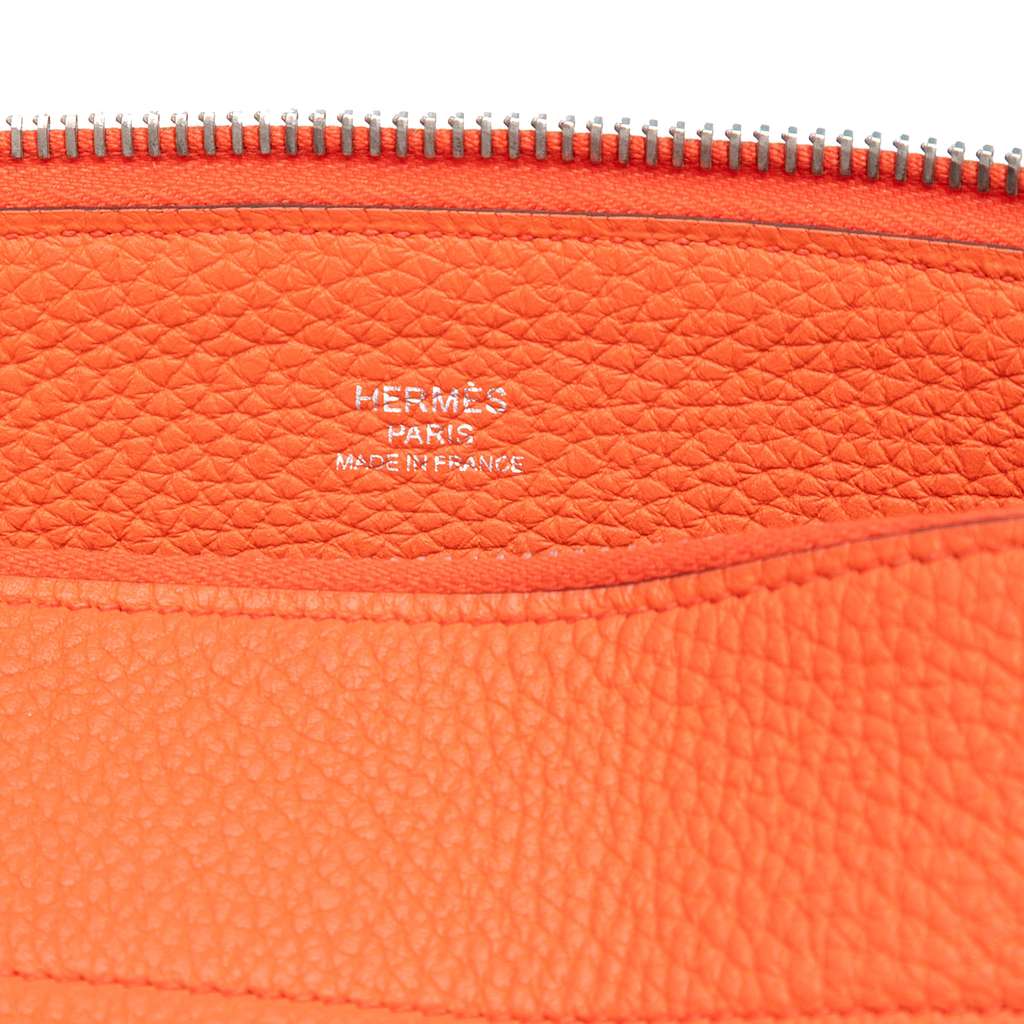 Hermès Medium Togo Bazar Pouch - Side view