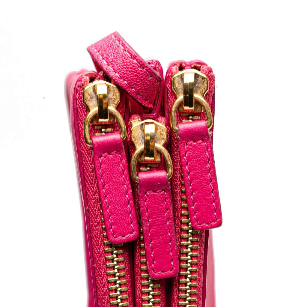 Celine Small Lambskin Trio Crossbody - Image 10