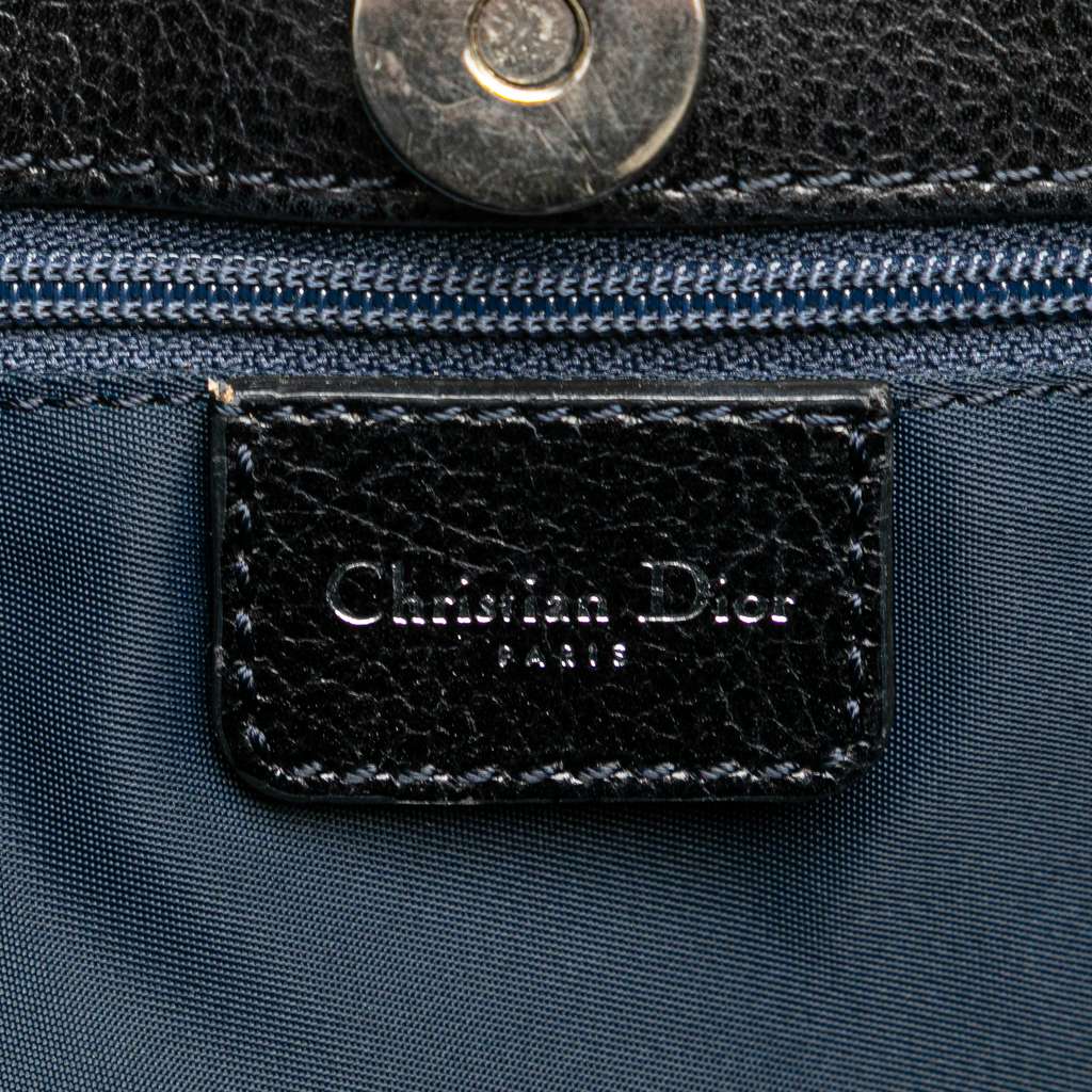 Dior Diorissimo Trotter Denim Flight Handle Bag - 5