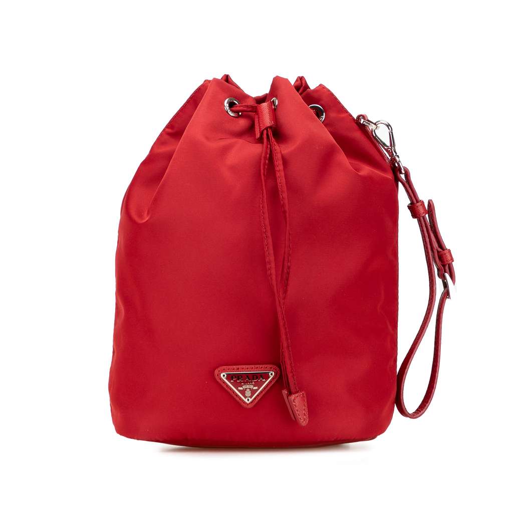 Prada Tessuto Drawstring Pouch