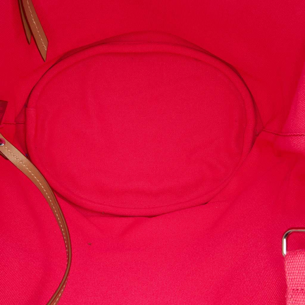 Prada Medium Canvas Canapa Logo Convertible Shopping Tote - 4