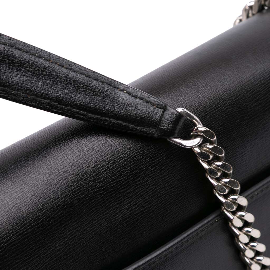 Saint Laurent Large Leather Monogram Sunset Crossbody - Image 14