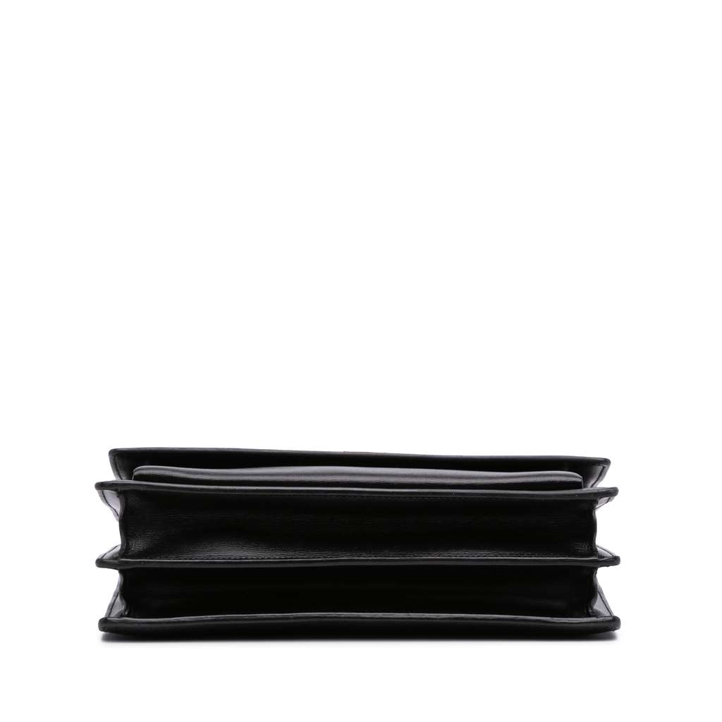 Saint Laurent Large Leather Monogram Sunset Crossbody - Image 6