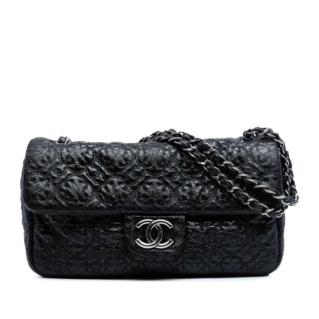 Chanel Vinyl Rock In Moscow Single Flap