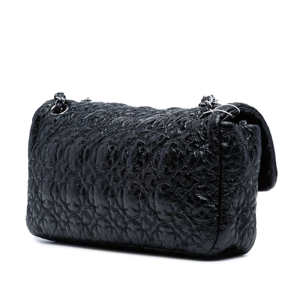 Chanel Vinyl Rock In Moscow Single Flap - Back view