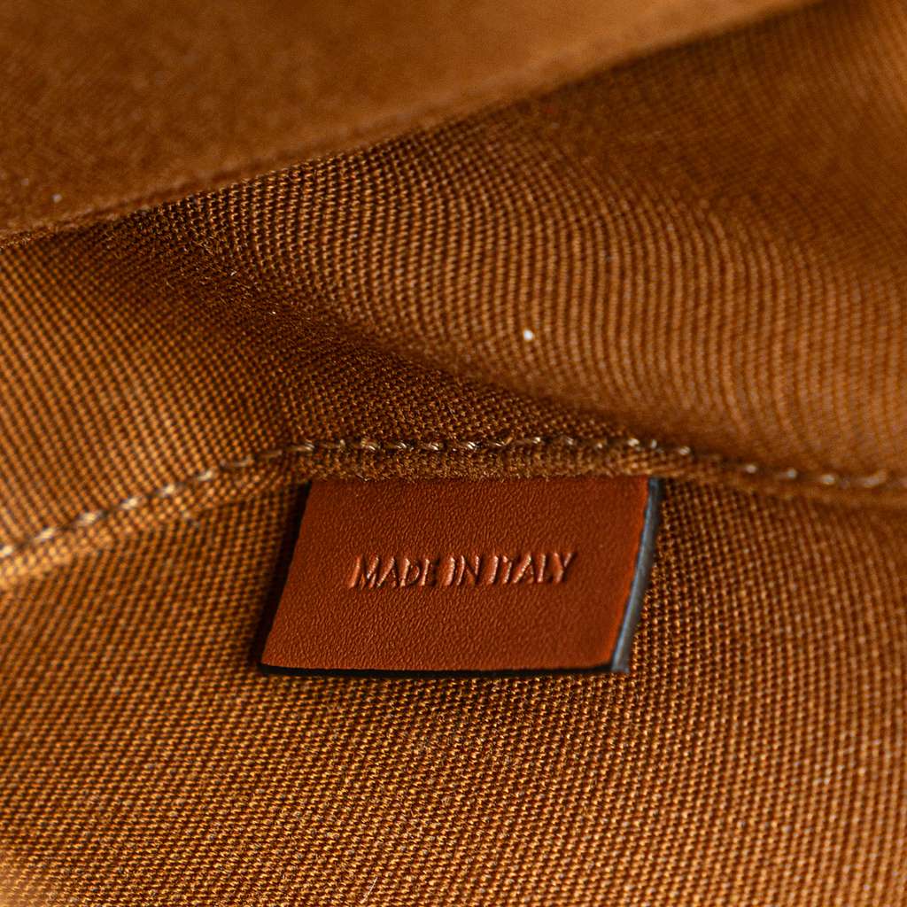 Celine Mini Triomphe Coated Canvas Besace Crossbody - Detail 1