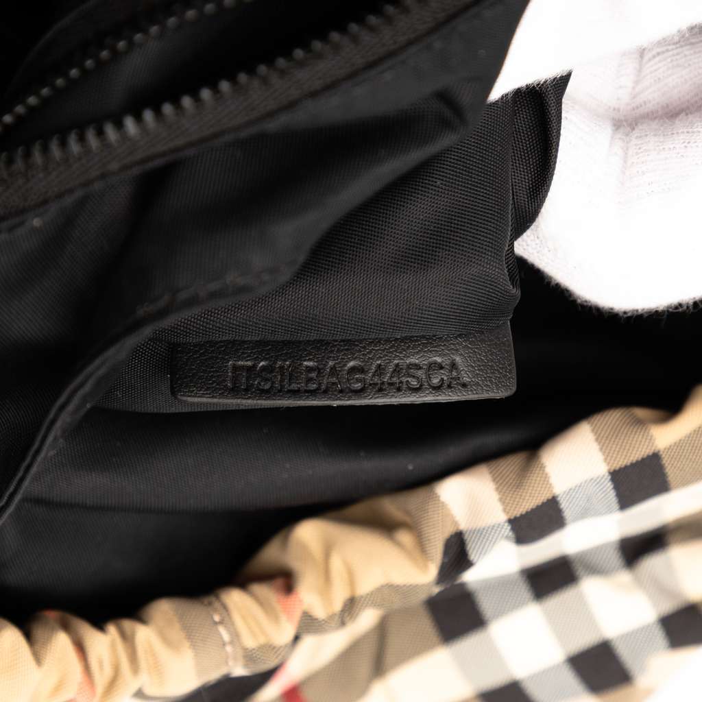 Burberry House Check Nylon Logo Print Wilfin Backpack - Detail 2