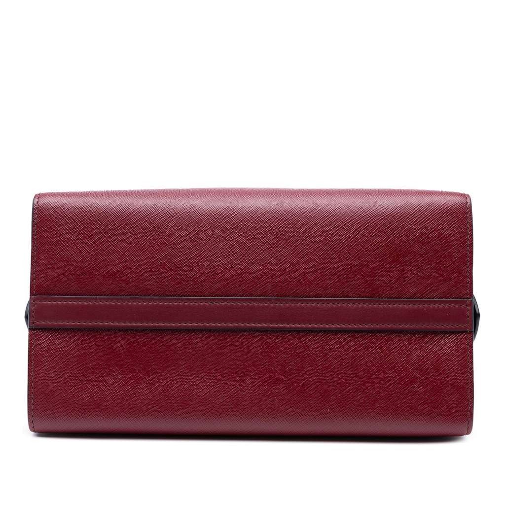 Prada Small Saffiano And City Calf Esplanade Satchel - Image 6