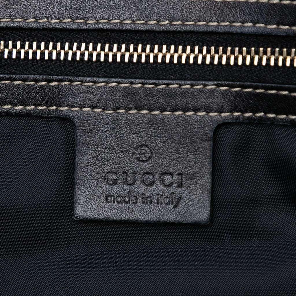 Gucci Coated Canvas Dialux Britt Boston Bag - Side view