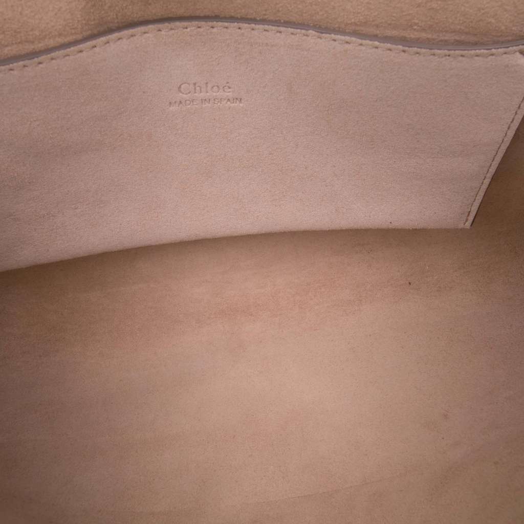 Chloé Calfskin and Suede Faye Clutch - 5