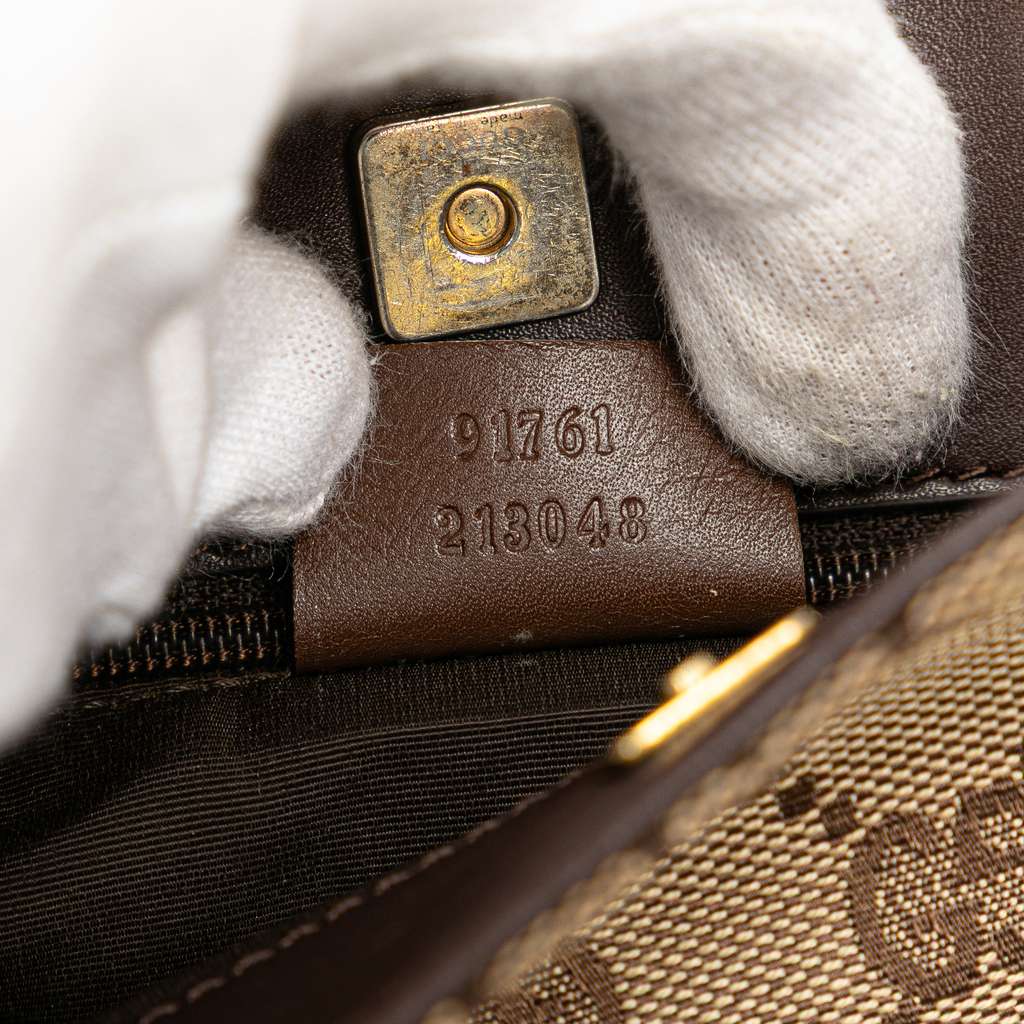 Gucci GG Canvas Shoulder Bag - Detail 1