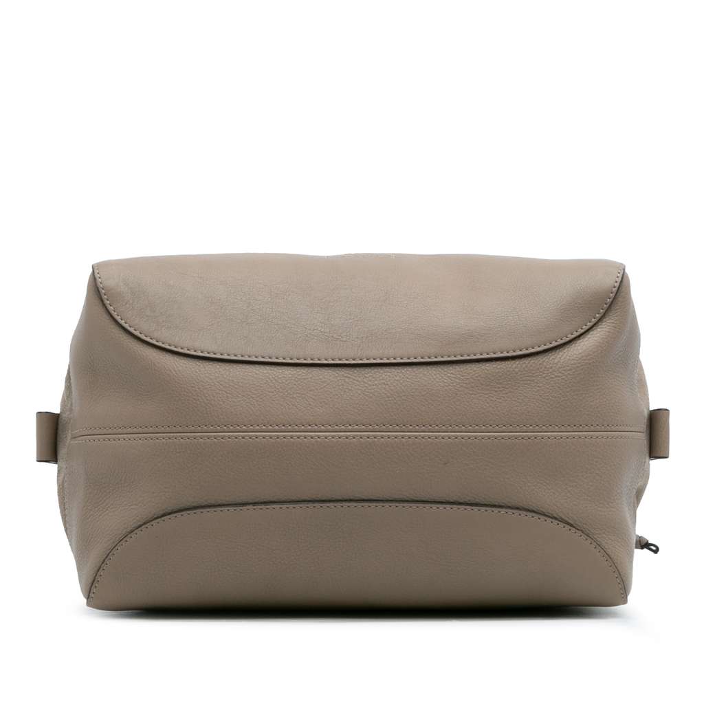 Chloé Medium Calfskin and Suede Owen Bucket Bag - 3