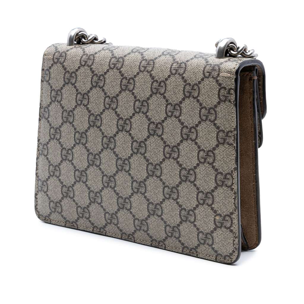 Gucci Small GG Supreme Dionysus Crossbody - Back view