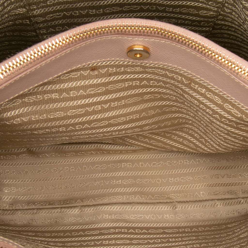 Prada Small Saffiano Lux Galleria Satchel - 4