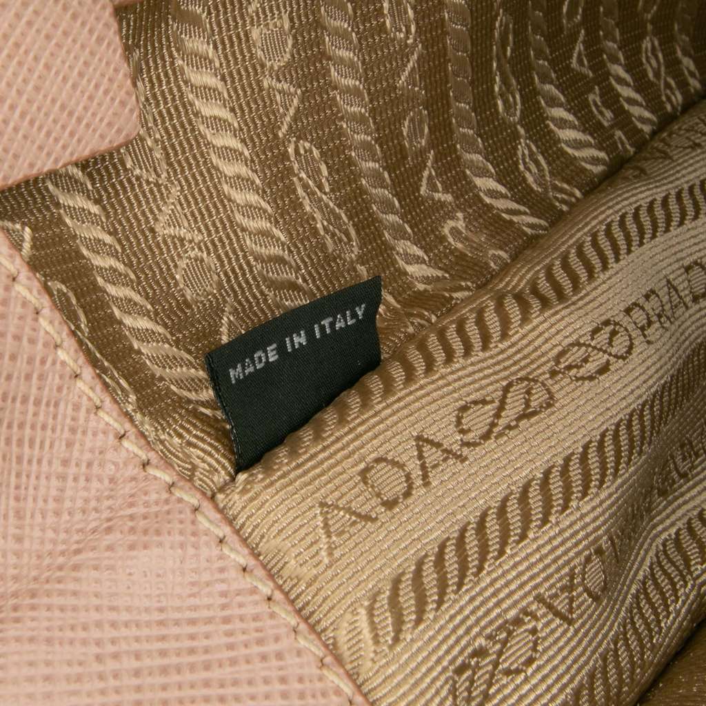Prada Small Saffiano Lux Galleria Satchel - Detail 2