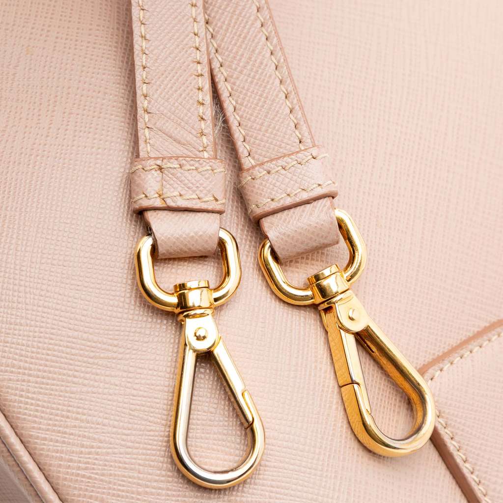 Prada Small Saffiano Lux Galleria Satchel - Image 12