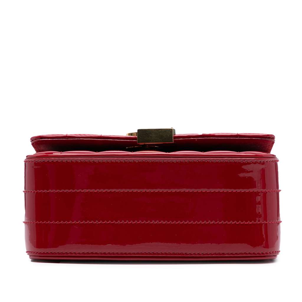 Saint Laurent Small Patent Vicky Crossbody - Image 6