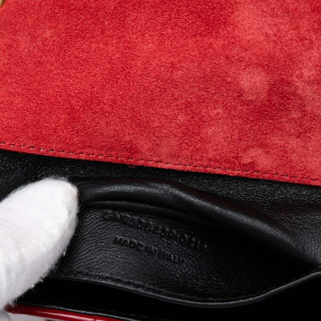 Saint Laurent Small Patent Vicky Crossbody - 4