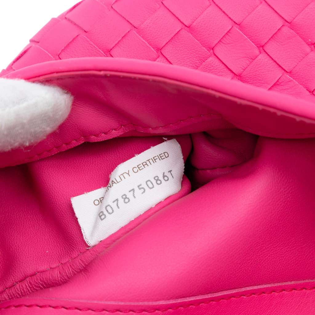 Bottega Veneta Nappa Intrecciato Flap Crossbody - Detail 1