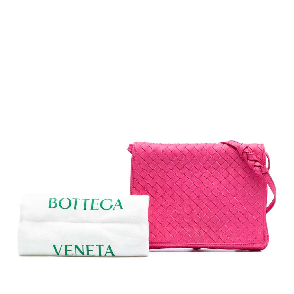 Bottega Veneta Nappa Intrecciato Flap Crossbody - Image 10