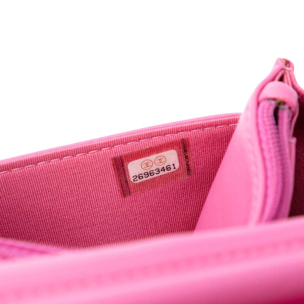 Chanel Small Quilted Caviar Boy Flap - Side view