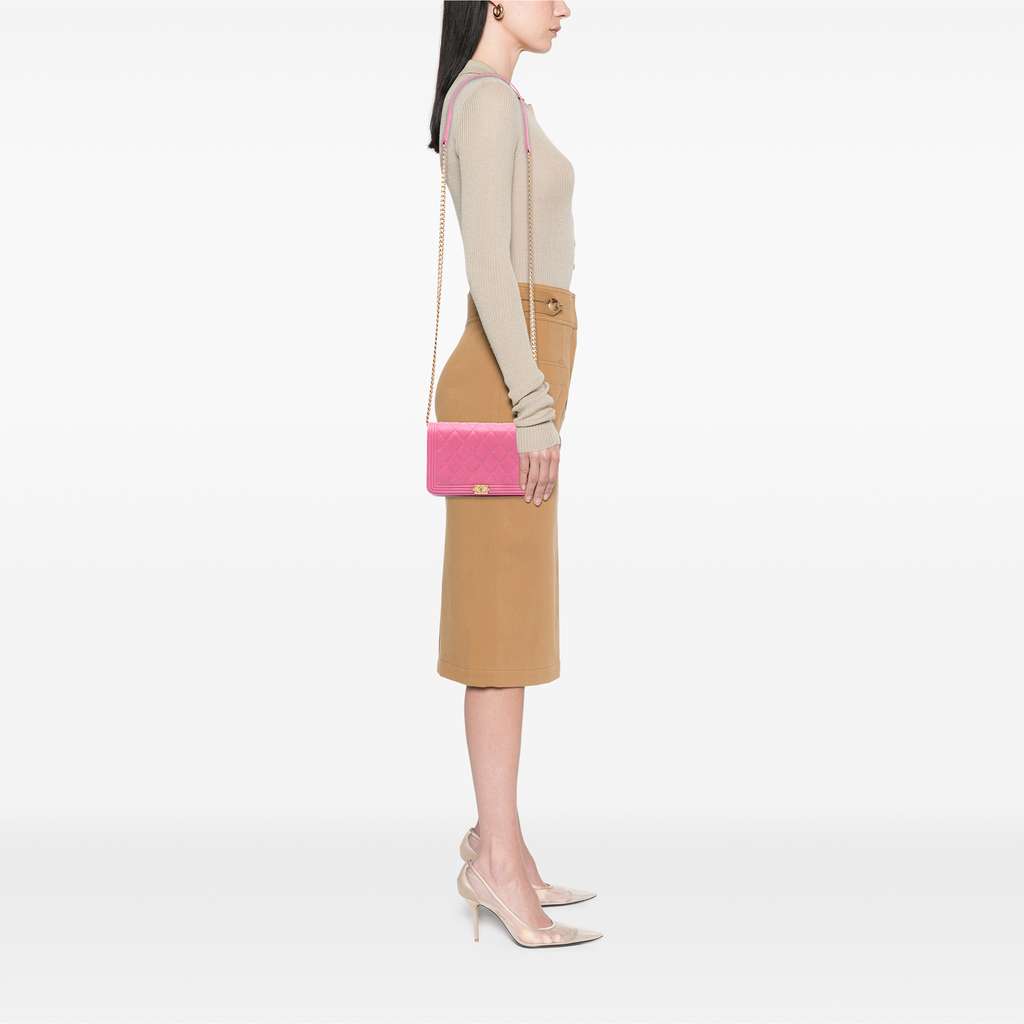 Chanel Small Quilted Caviar Boy Flap - Detail 2