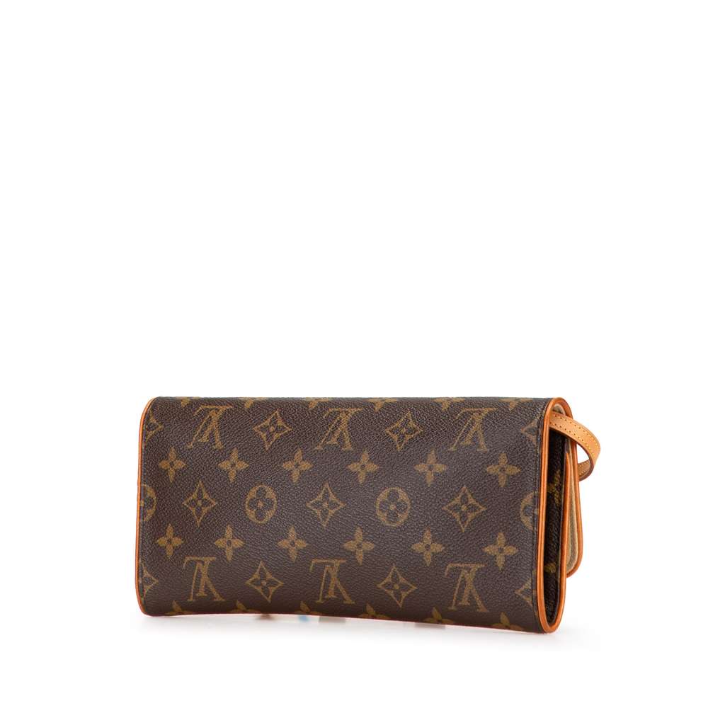 Louis Vuitton Monogram Pochette Twin GM - Back view