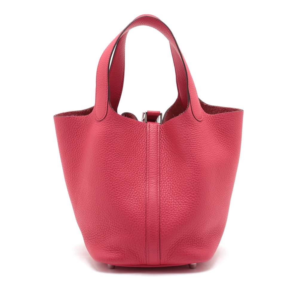 Hermès Clemence Picotin Lock 18 - Back view