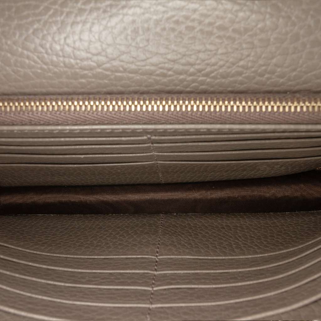 Gucci Interlocking G Dollar Calfskin Wallet on Chain - 4