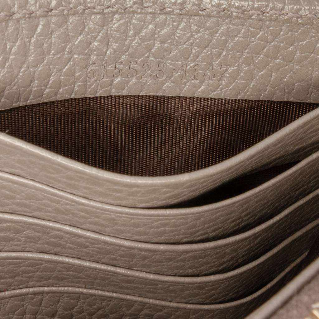 Gucci Interlocking G Dollar Calfskin Wallet on Chain - Detail 1