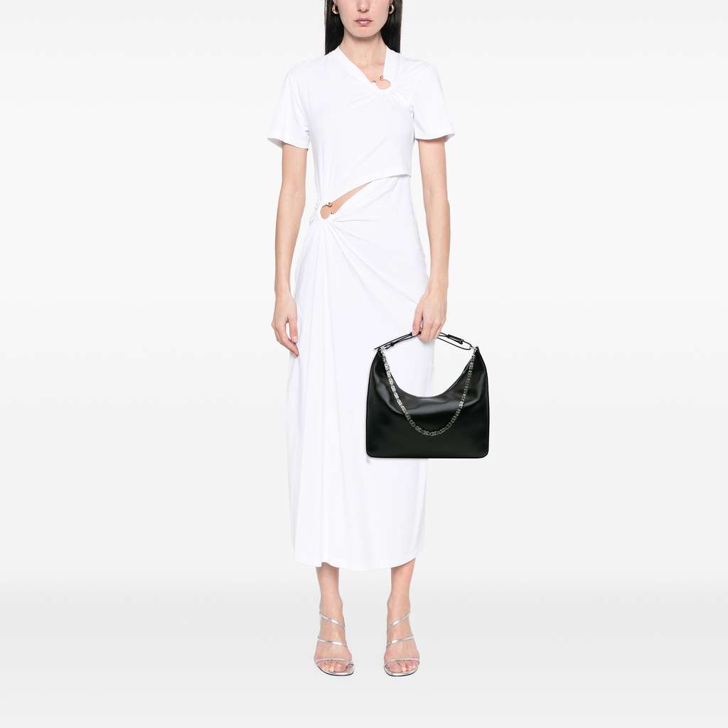 Givenchy Medium Leather Moon Cut Out Bag - Image 12