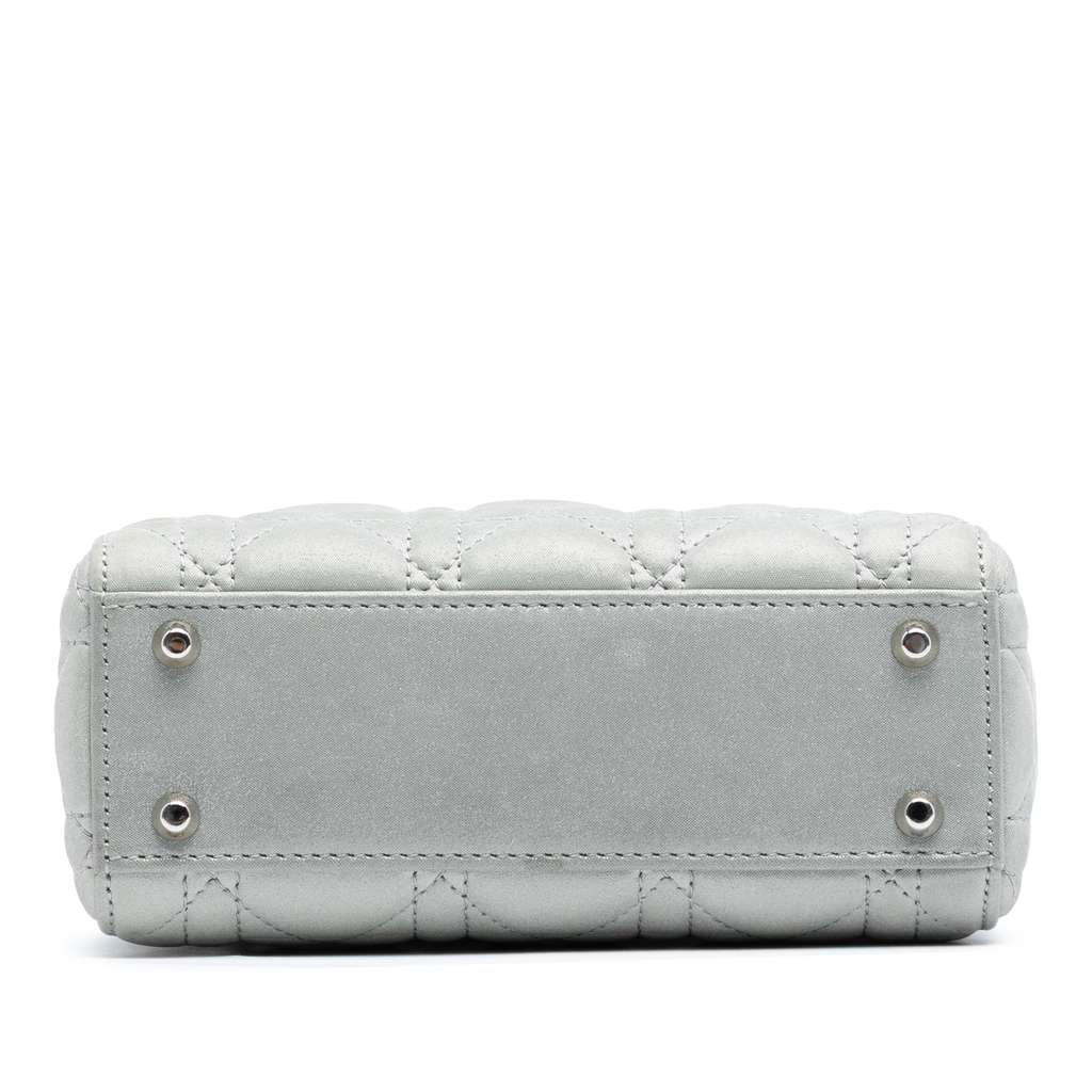 Dior Mini Iridescent Lambskin Cannage Lady Dior - Image 6