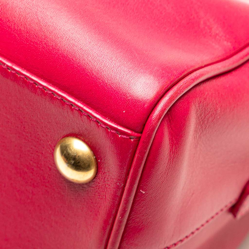 Saint Laurent Baby Leather Classic Duffle Satchel - Image 10