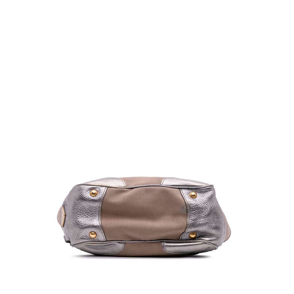 Prada Canvas Canapa Logo Tote - Image 6