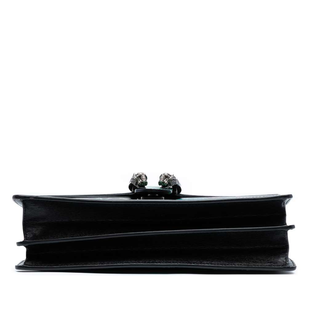 Gucci Medium Leather Tropical Print Dionysus Shoulder Bag - Image 6