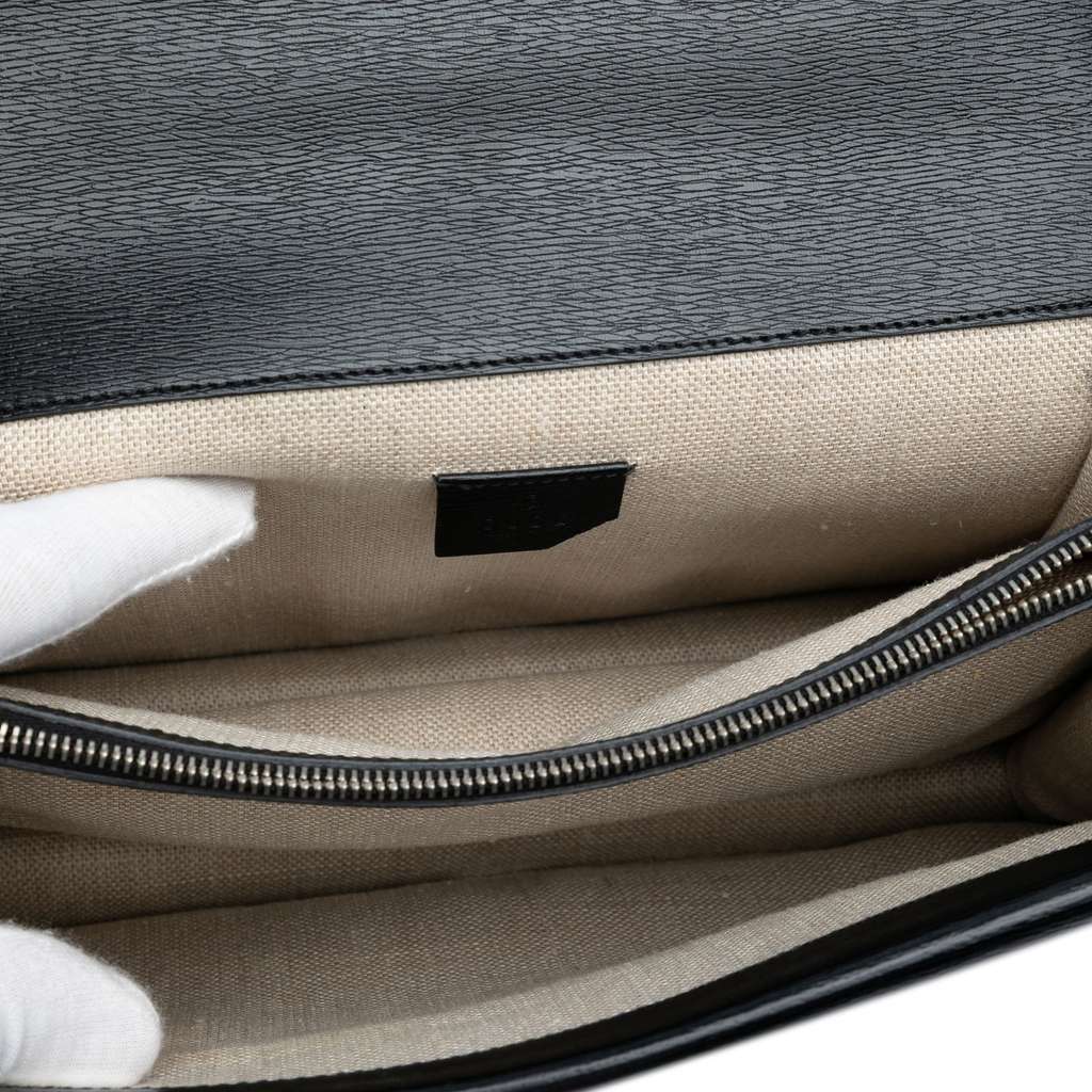 Gucci Medium Leather Tropical Print Dionysus Shoulder Bag - 4