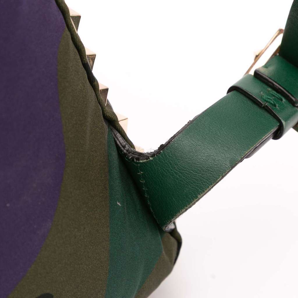 Valentino Printed Nylon Camouflage Rockstud Backpack - Image 13