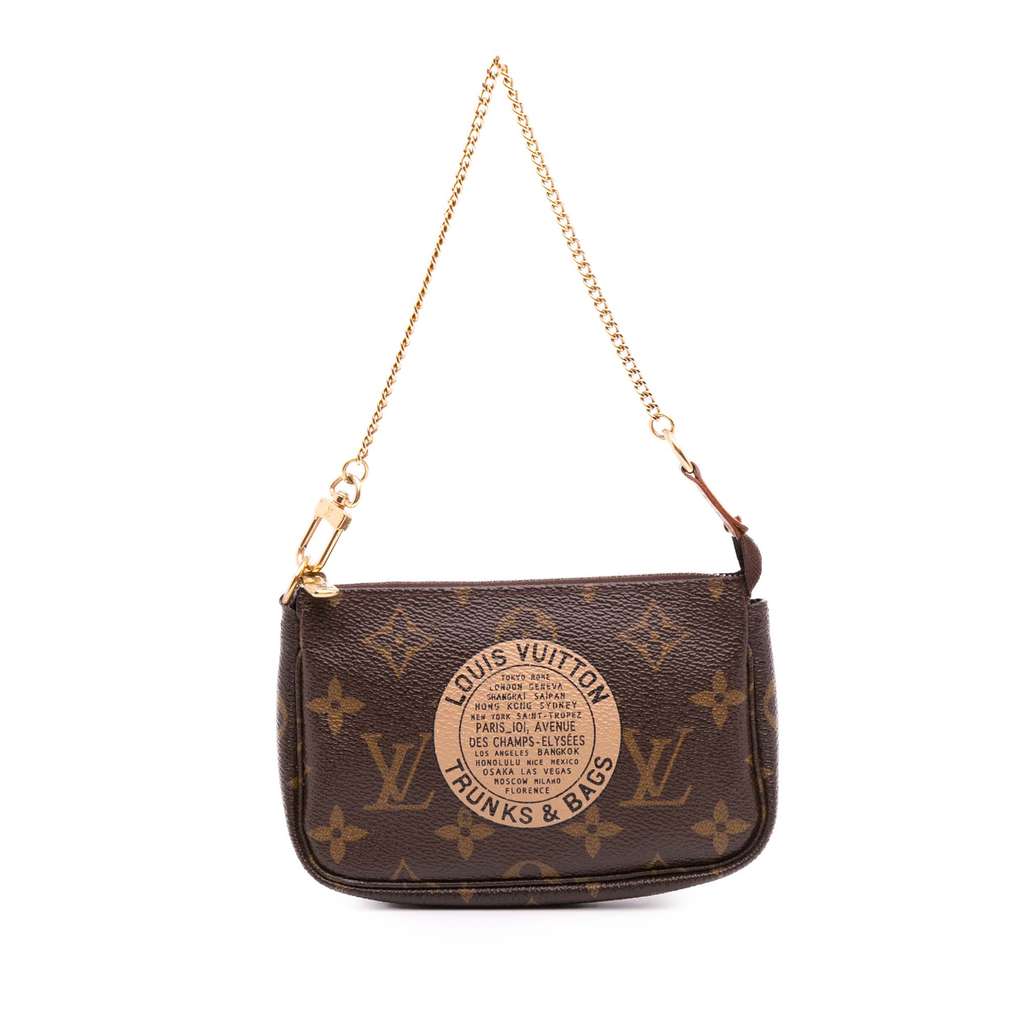Louis Vuitton Monogram Trunks and Bags Mini Pochette Accessoires