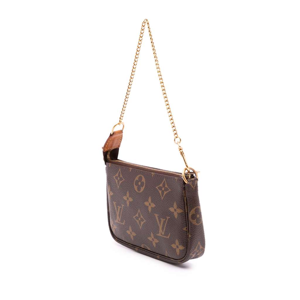 Louis Vuitton Monogram Trunks and Bags Mini Pochette Accessoires - Back view