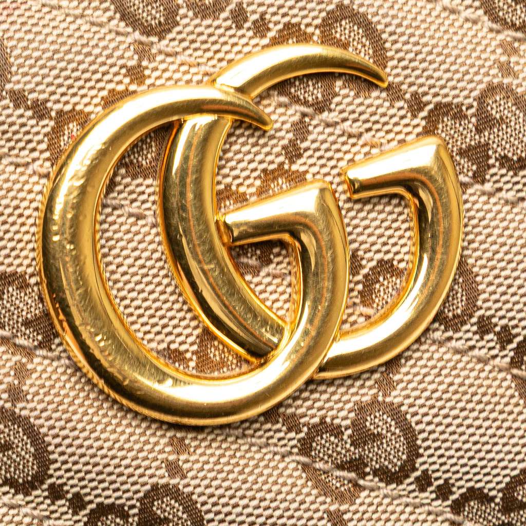 Gucci Small GG Marmont Matelasse Canvas Crossbody - Detail 2