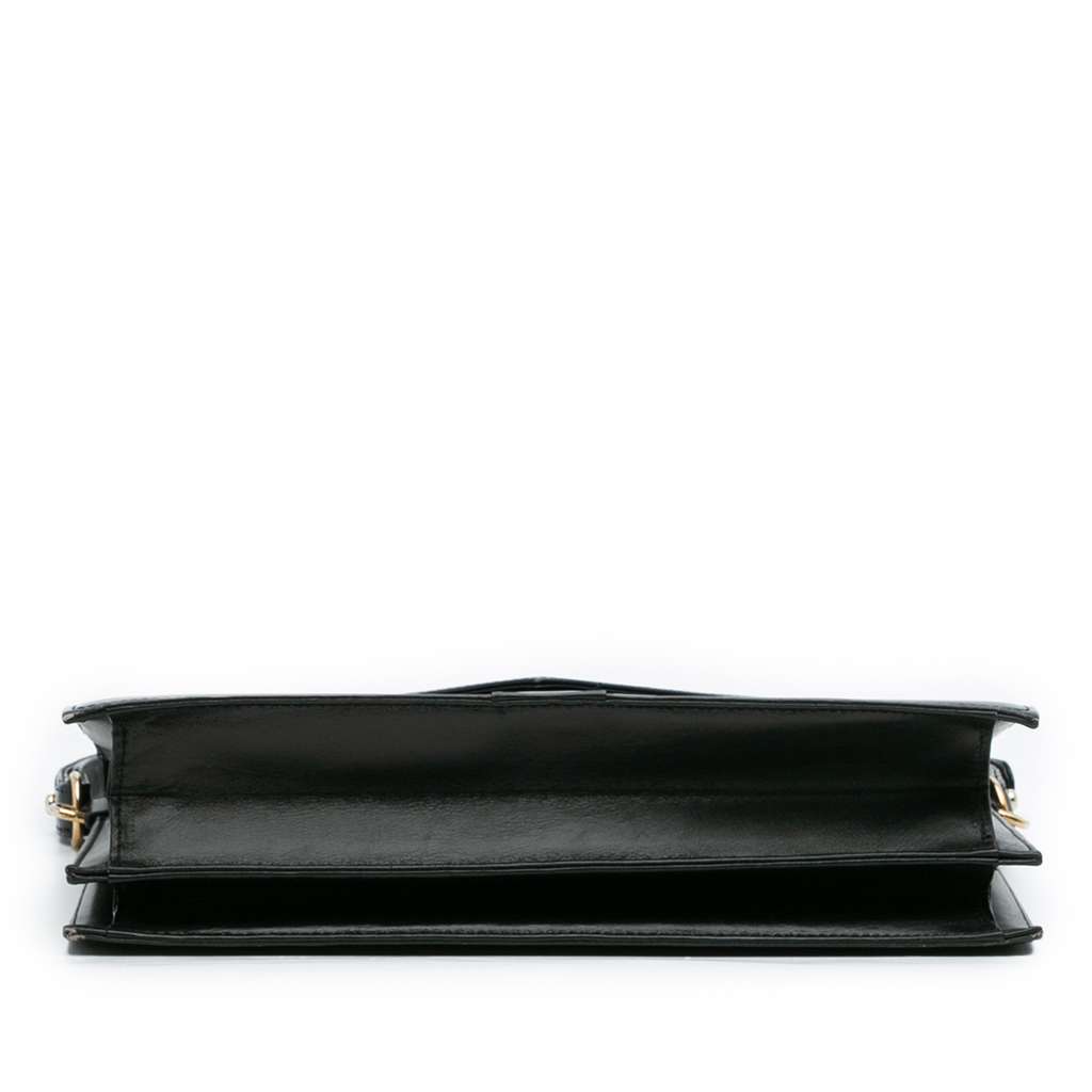 Saint Laurent Leather Handbag - Image 6