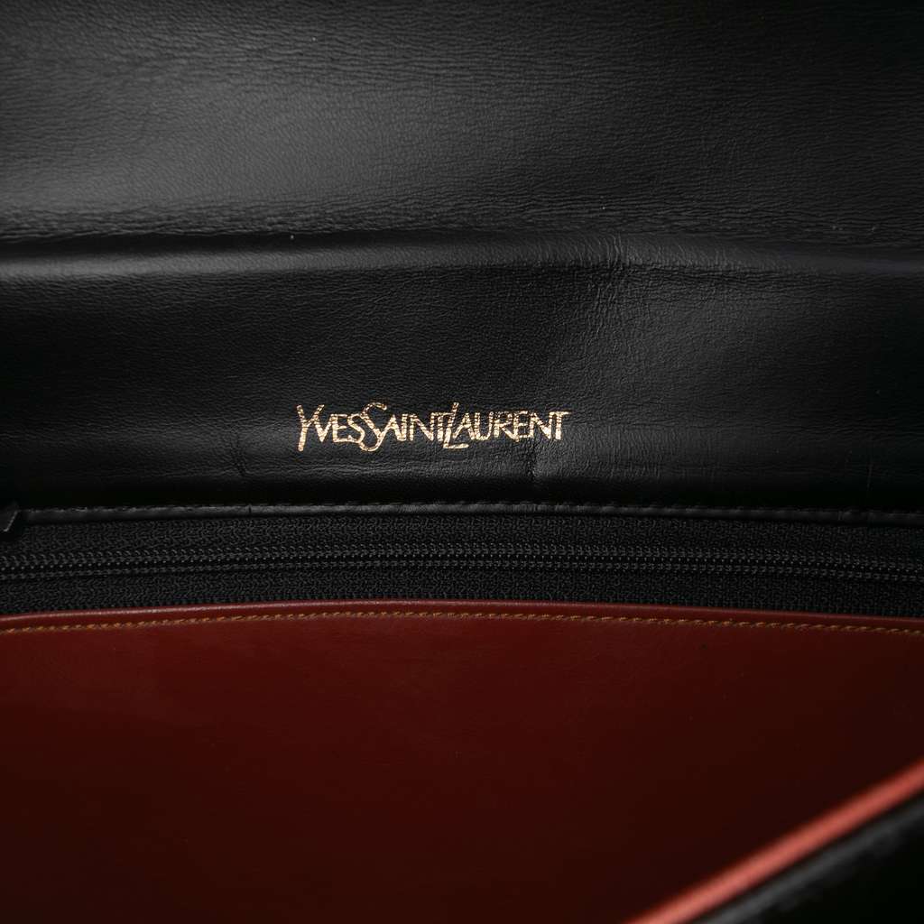 Saint Laurent Leather Handbag - Side view